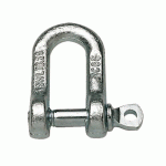 MANILLE DROITE 6MM ACIER ZINGUÉ - CHAPUIS - CHS/330E-6Z