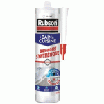 MASTIC SILICONE - SANITAIRE - SYNTHÉTIQUE BLANC - 280 ML - BLANC