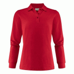 PRINTER ESSENTIALS SURF PRO L/S POLO PIQUE FEMMES ROUGE - TAILLE XXXL