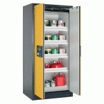 ARMOIRE SÉCURITÉ Q-PEGASUS-90 Q90.195.090.WDAC GRIS/JAUNE - ASECOS
