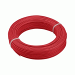 CÂBLE RIGIDE HO7V-U - 1,5 MM² - COURONNE DE 100 M - ROUGE DEBFLEX