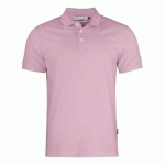 JAMES HARVEST SUNSET POLO PIQUE SLIM FIT HOMMES ROSE CLAIR - TAILLE S