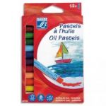LEFRANC ET BOURGEOIS BOÎTE DE 12 PASTELS À L'HUILE COLOR & CO