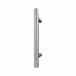 POIGNÉE DE TIRAGE TUBE FORME T ES8 POUR PORTE BATTANTE - INOX SATINÉ - LONGUEUR 600 MM KARCHER DESIGN