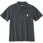 POLO DE TRAVAIL À MANCHES COURTES SLEEVE POCKET - GRIS - XXL CARHARTT