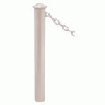 POTELET PROVINCE Ø114 MM CHAINES 1 ANNEAU AGORA GRIS 7044 - PROCITY