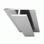 PROFILÉ DE JONCTION - POUR PANNEAUX COLORS OU HOMESTONE - NOIR AURLANE