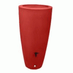 RÉCUPÉRATEUR D'EAU DE PLUIE 200 L ROUGE, ORANGE OU JAUNE