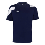 TEE-SHIRT ACTION - ELDERA - MARINE/BLANC