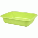 BARQUETTE PLASTIQUE INJECTÉ GN 1/8 VERTE H 36 MM X 792 FIRPLAST