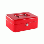 CAISSE À MONNAIE - OFFICE LINE - ROUGE - 1,05 KG BURG WACHTER