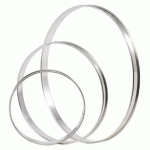 CERCLE À TARTELETTE INOX 7.5 CM (VENDU PAR 6)