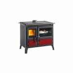 CUISINIÈRE À BOIS EN FONTE 8,7 KW MILLY.16 - BORDEAUX LA NORDICA EXTRAFLAME