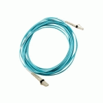 HPE LC TO LC MULTI-MODE OM3 2-FIBER 1.0M 1-PACK FIBER OPTIC CABLE