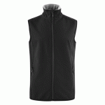 PRINTER TRIAL BODYWARMER HOMMES NOIR - TAILLE S
