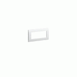 SYSTO 5 MODULES PLAQUE HORIZONTALE ENTRAXE 71 MM BLANC HAGER WS412