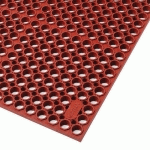 TAPIS AGROALIMENTAIRE ROUGE 910X1520X20MM - NOTRAX