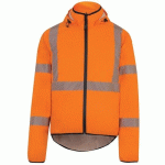 VESTE DE TRAVAIL - HAUTE VISIBILITÉ - ORANGE FLUO - K-LYPSO - L T2S