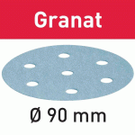 ABRASIFS GRANAT STF D90/6 P120 GR/100 - FESTOOL - 497367