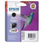 CARTOUCHE EPSON T0801 NOIR POUR IMPRIMANTES JET D