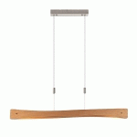LINDBY SUSPENSION LED BEAZINA, CHÊNE, MÉTAL, 118CM