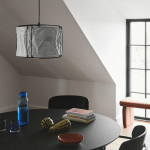 NORDLUX SUSPENSION CARDINE 35 AVEC ABAT-JOUR EN PAPIER