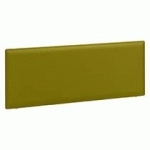 PANNEAU ACOUSTIQUE L 120 CM POUR BUREAUX DROITS - ARCH VERT OLIVE - FIXATION BLANCHE