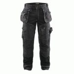 PANTALON DE TRAVAIL X1500 NOIR TAILLE 46L - BLAKLADER