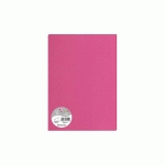 PAQUET DE 5 FEUILLES POLLEN 210X297MM 120G/M² - FUCHSIA - LOT DE 10
