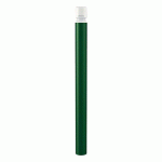 POTELET AGGLO HAUTE VIS. Ø 102 MM ZINC VERT 6005/BLANC 9010 - PROCITY
