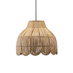 PR HOME SUSPENSION D\'EXTÉRIEUR PIA EN FIBRES NATURELLES, CÂBLE AVEC FICHE