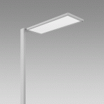 REGENT LIGHTING LIGHTPAD, CAPTEUR 1 LAMPE À DROITE ARGENTÉ