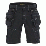 SHORT X1900 ARTISAN STRETCH 2D NOIR TAILLE 38 - BLAKLADER