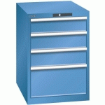 ARMOIRE BLEU CAP. 564X725X850 AVEC 4 TIR. 75KG _ 78.525.040 - LISTA