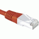 CORDON RJ45 CATÉGORIE 6 S/FTP ROUGE - 30 M - CUC