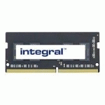 INTEGRAL VALUE - DDR4 - MODULE - 8 GO - SO DIMM 260 BROCHES - 3200 MHZ / PC4-25600 - MÉMOIRE SANS TAMPON