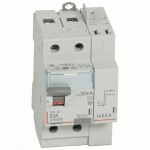 INTERRUPTEUR DIFFÉRENTIEL DX³-ID 2P 230V 63A TYPE A 30MA - LEGRAND - 411639
