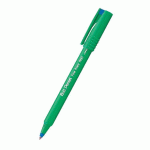 LOT DE 2 - STYLO FEUTRE PENTEL BALL R50 À CAPUCHON POINTE 0,8 MM - ÉCRITURE FINE BLEU