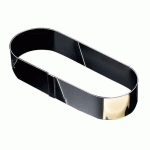 OBLONG À ENTREMETS MOZAÎK INOX LONGUEUR 240MM_371 324 - MATFER