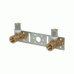 SUPPORT MONTAGE 2 APPLIQUES DISTANCE 153MM 16X2 1/2